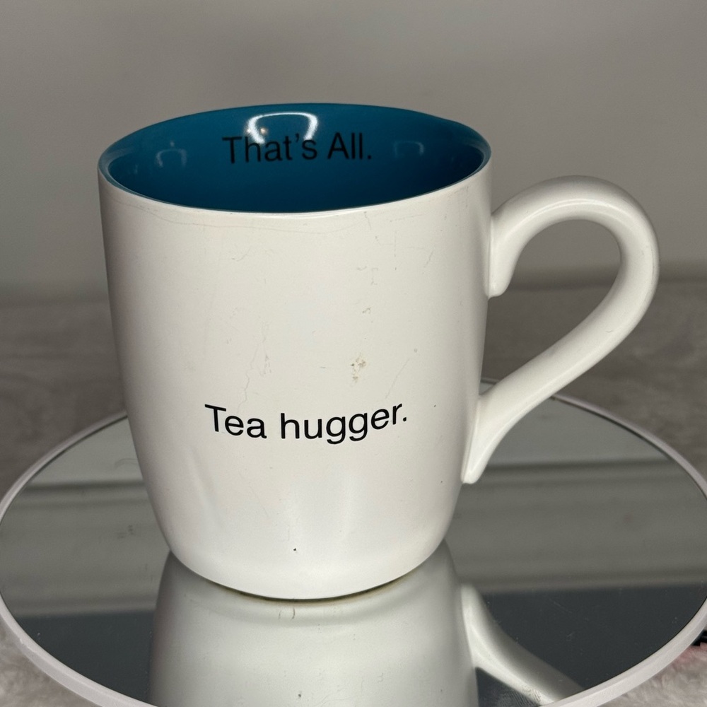 Tea Hugger Mug by That’s All – Blue Interior